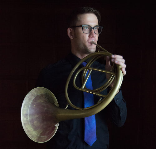 robert levine playing a natural horn